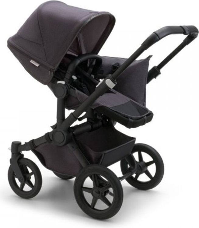 BUGABOO Donkey 5 Mineral Mono Kompletní kočárek Black/Washed black - obrázek 4