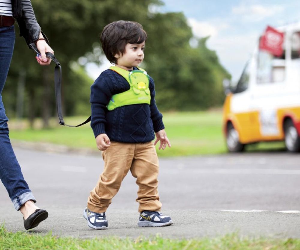 TRUNKI Popruhy bezpečnostní polstrované růžové 6m+ - obrázek 3