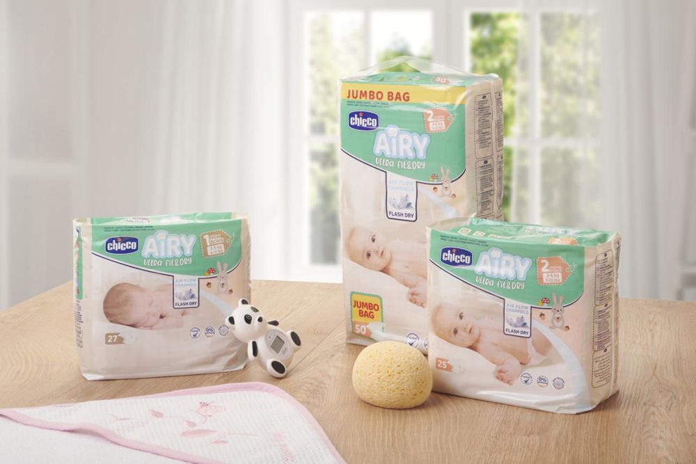 CHICCO Airy 2 Mini 3-6 kg 25 ks - obrázek 5