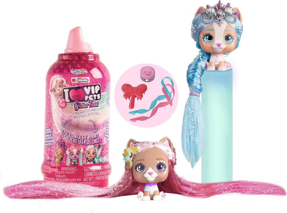 VIP Pets GLITTER, pejsek s doplňky, série 2 - obrázek 24