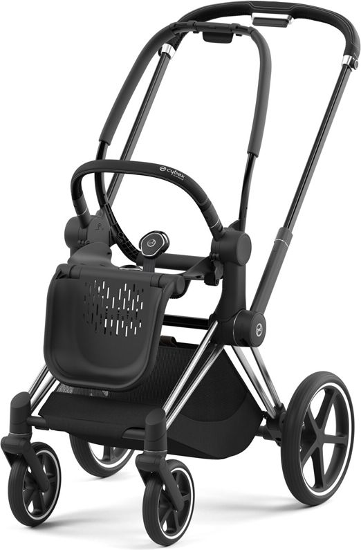 CYBEX Kočárek Priam 4.0 Chrome Black, seat pack, lux carry cot Mustard Yellow - obrázek 9