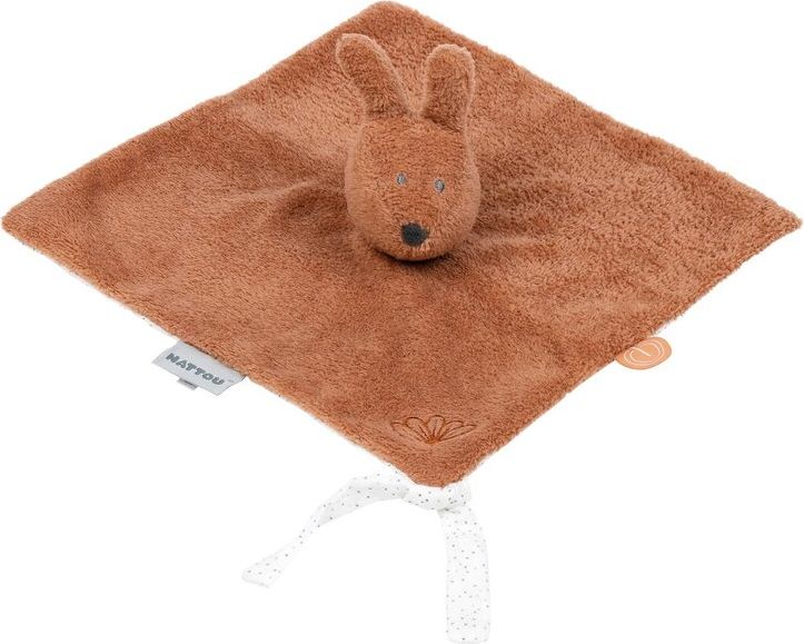 NATTOU Mazlíček zajíček Bonnie SB rust 27x27 cm - obrázek 1