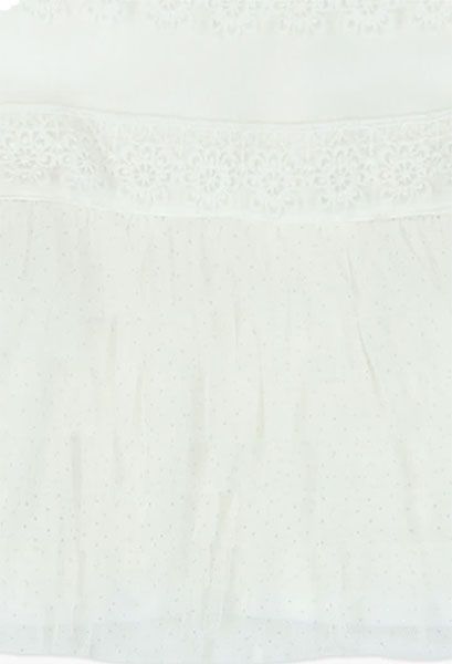 BOBOLI Šaty - kajka s volánky, 80 cm - bílá, holky - obrázek 2