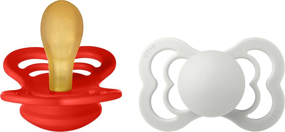 Bibs Supreme přírodní kaučuk 2ks Candy Apple / Haze - obrázek 2