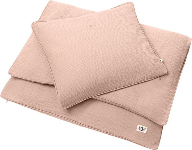 BIBS Povlečení mušelínové z BIO bavlny, Blush - obrázek 1