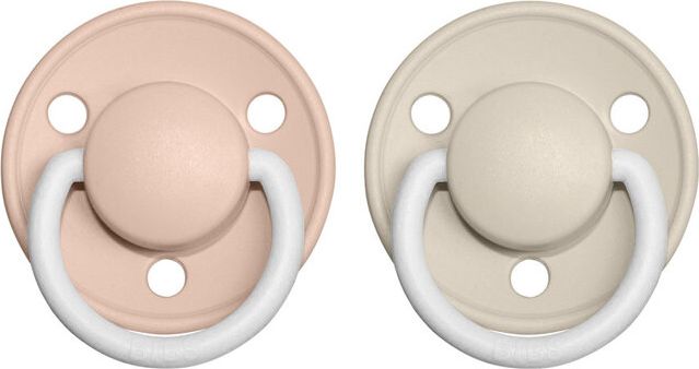 Bibs De Lux kaučuk blush noční vanilla noční 2 ks - obrázek 1
