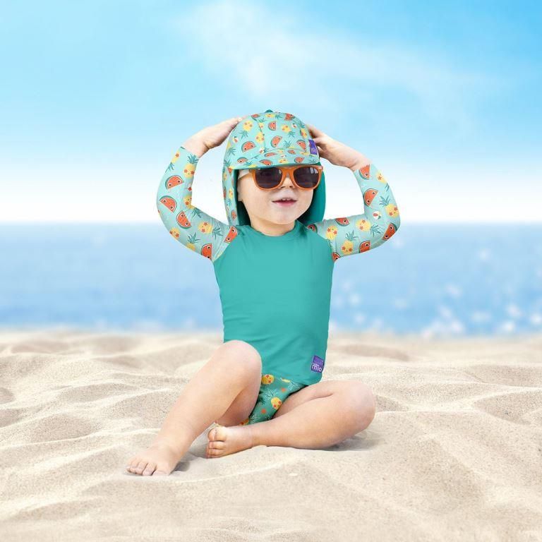 BAMBINO MIO Tričko dětské do vody s rukávem, UV 40+, Tropical, vel. XL (12-15 kg) - obrázek 4