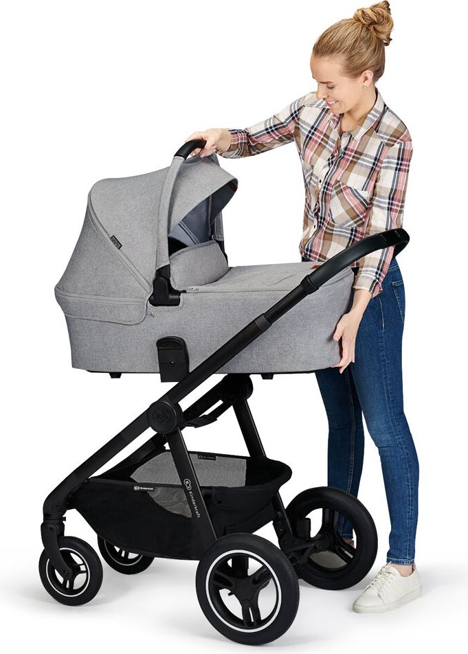KINDERKRAFT Kočárek Everyday 2v1 Black Dark Grey + ANGELCARE AC110 Audio chůvička ZDARMA - obrázek 19