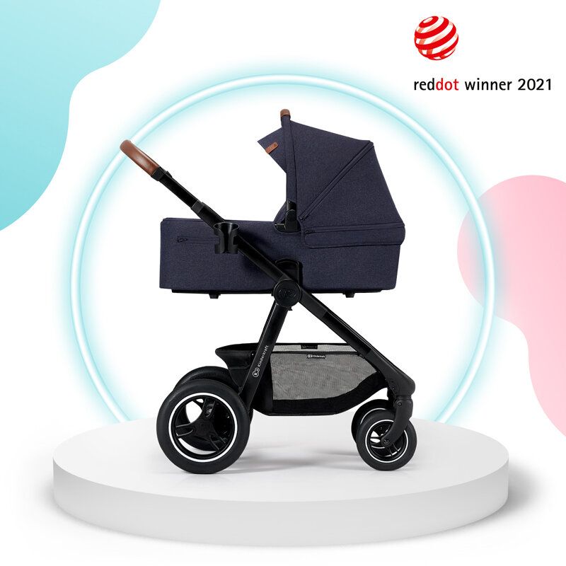 KINDERKRAFT Kočárek Everyday 2v1 Denim + ANGELCARE AC027 Monitor pohybu dechu ZDARMA - obrázek 16