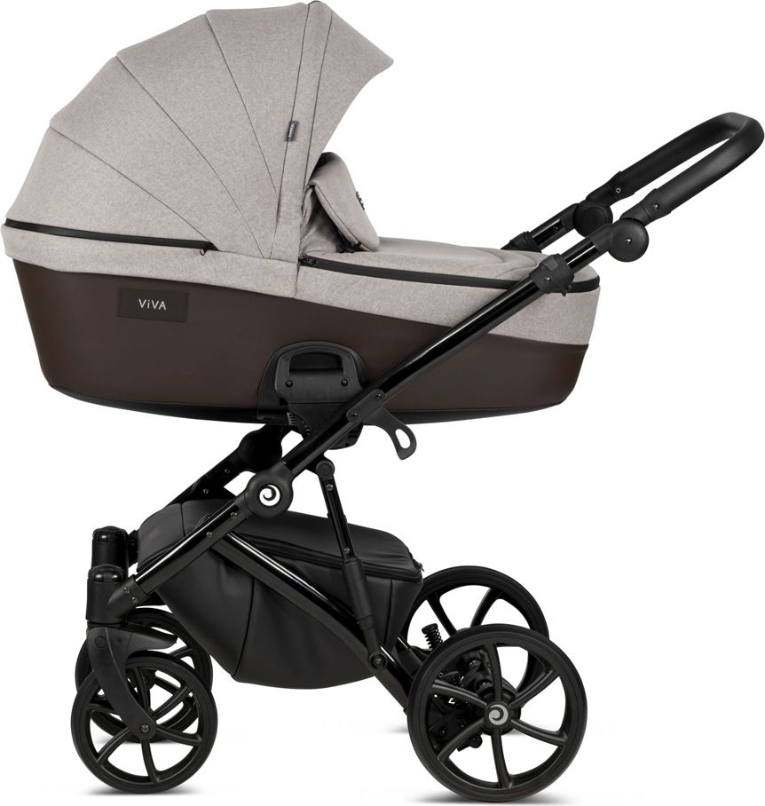 TUTIS Kočárek kombinovaný Viva4 2v1 Warm Grey - obrázek 4