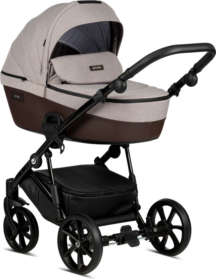TUTIS Kočárek kombinovaný Viva4 2v1 Warm Grey - obrázek 5