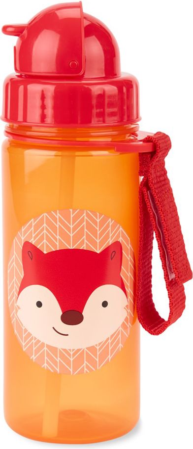 SKIP HOP Zoo Hrnek s brčkem PP bez PVC a BPA Liška 12 m+ - obrázek 2
