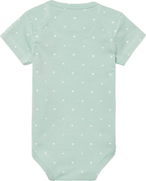 NOPPIES Body dětské Sevilla Grey Mint vel. 74 - obrázek 2