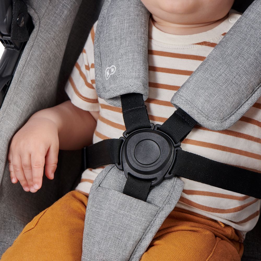 KINDERKRAFT Kočárek kombinovaný B-tour Lite 3v1 Light Grey - obrázek 26