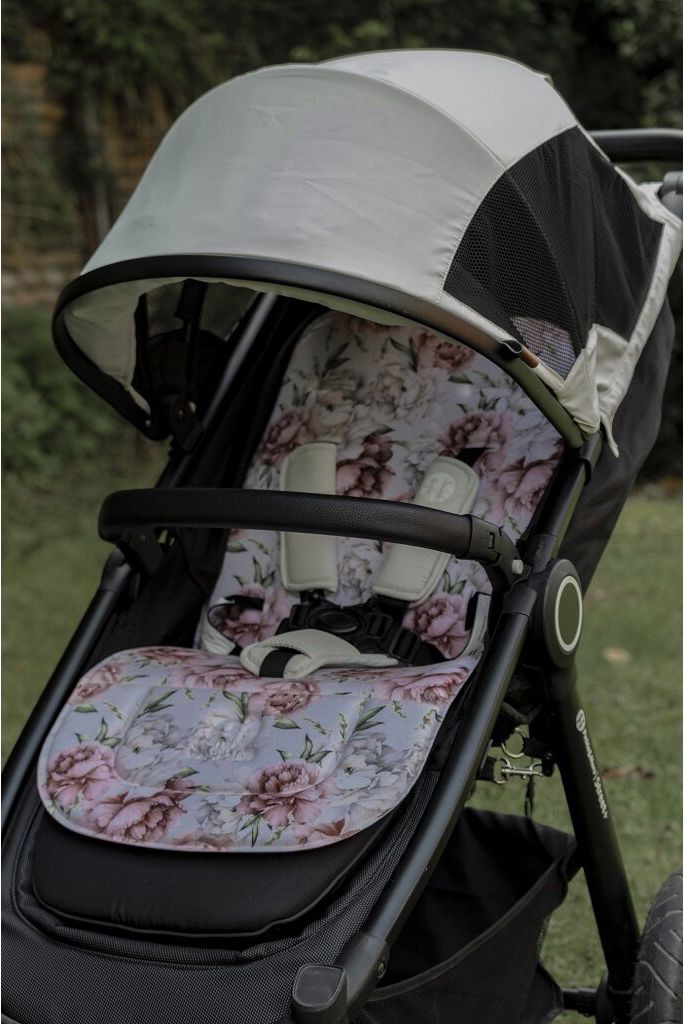 PETITE&MARS Kočárek Street+ Air Oak Mature Olive Complete + stříška letní na Street+ Summer Silver - obrázek 24