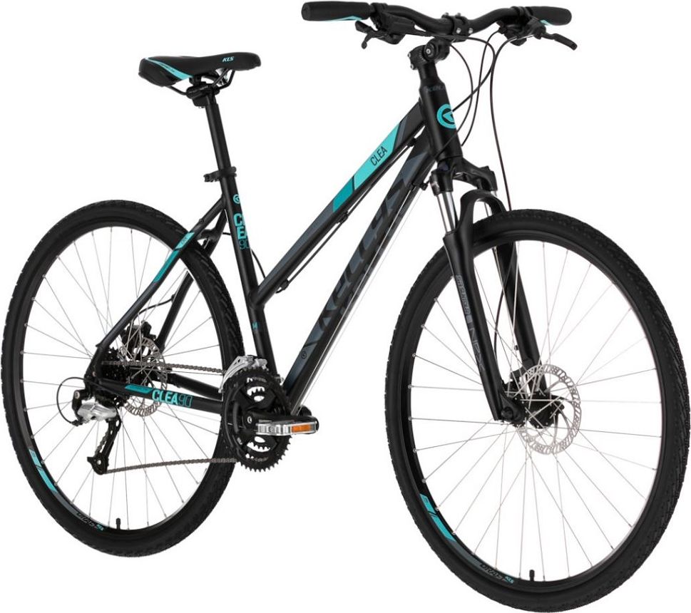 Kellys CLEA 90 28" - model 2022 Black Aqua - M (19'') - obrázek 3
