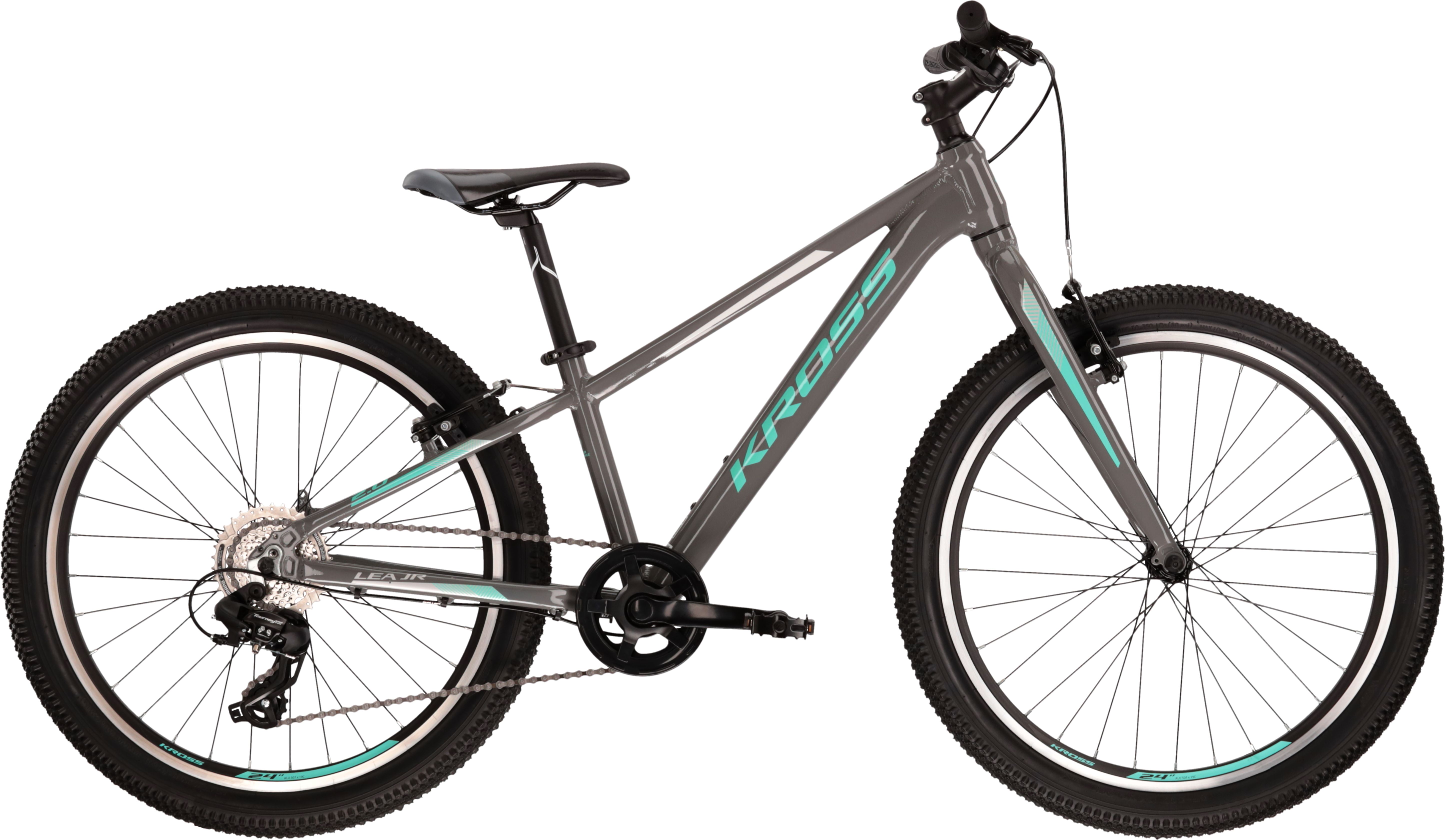 Kross LEA JR 2.0 24" - model 2022 černá/růžová/modrá - 12" - obrázek 2