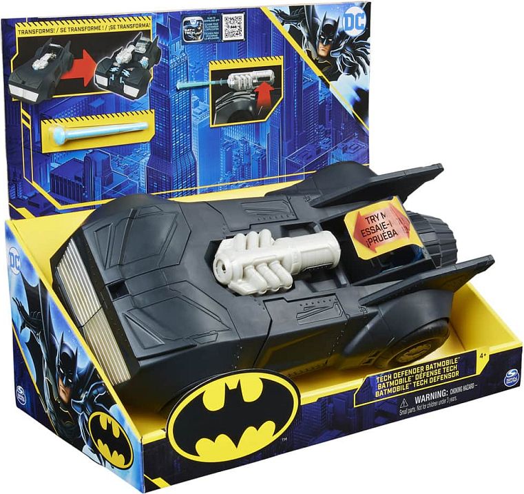 BATMAN TRANSFORMUJÍCÍ SE BATMOBILE PRO FIGURKY 10 cm - obrázek 1