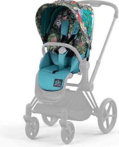 Cybex PRIAM DJ KHALED Seat pack WE THE BEST BLUE | mid turquoise 2022 - obrázek 1