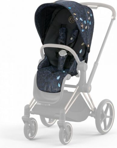 Cybex PRIAM JEWELS OF NATURE Seat pack | dark blue 2022 - obrázek 1