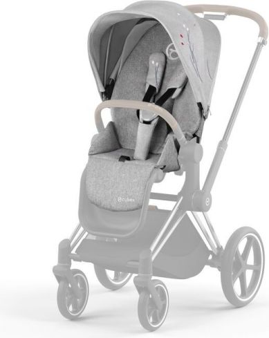 Cybex PRIAM KOI Seat pack | mid grey 2022 - obrázek 1