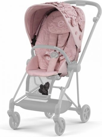 Cybex MIOS SIMPLY FLOWERS PINK Seat pack | light pink 2022 - obrázek 1