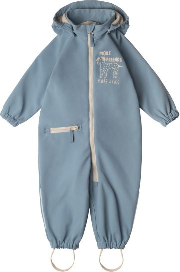 LEOKID Softshellový overal Disco Dog vel. 12 - 18 měsíců (vel.80)
