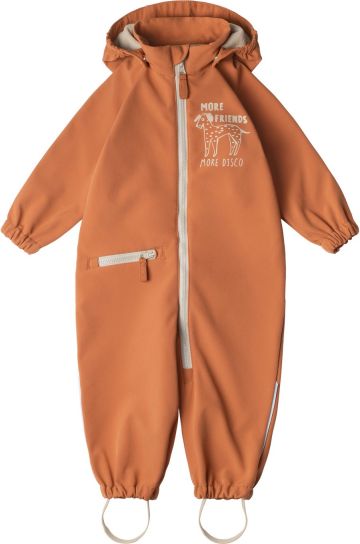 LEOKID Softshellový overal Ginger Dog vel. 12 - 18 měsíců (vel.80)