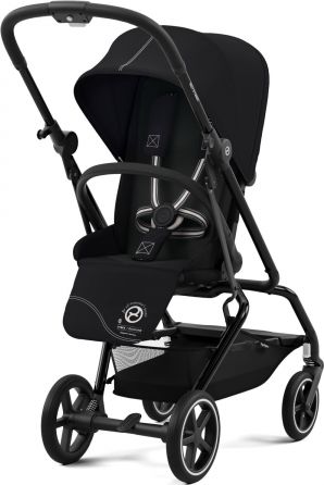 Cybex EEZY S TWIST+ 2 BLACK LEATHER Moon Black | black 2022