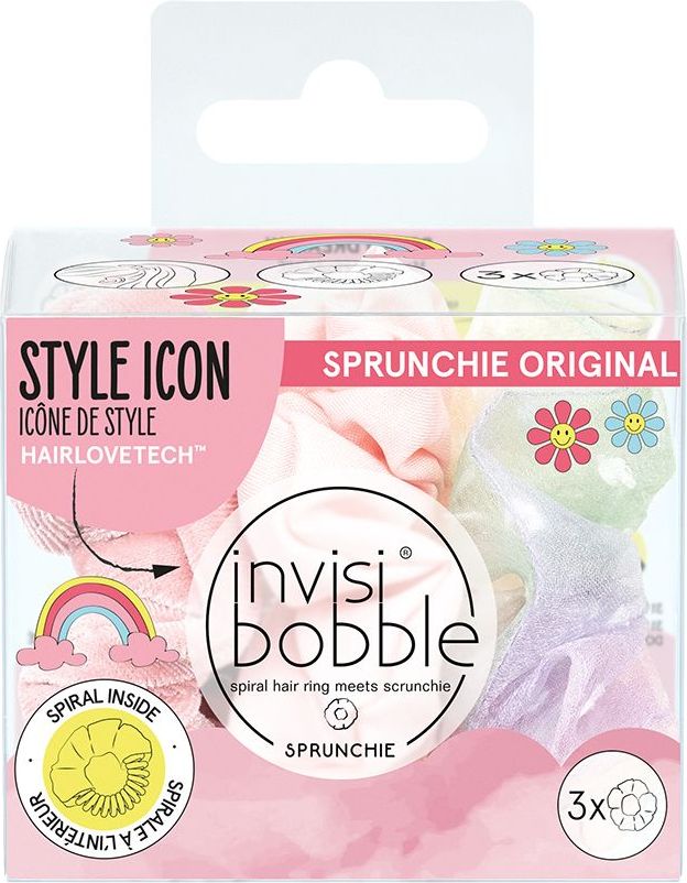 invisibobble® SPRUNCHIE Retro Dreamin‘ Macaron (3pcs) - obrázek 6