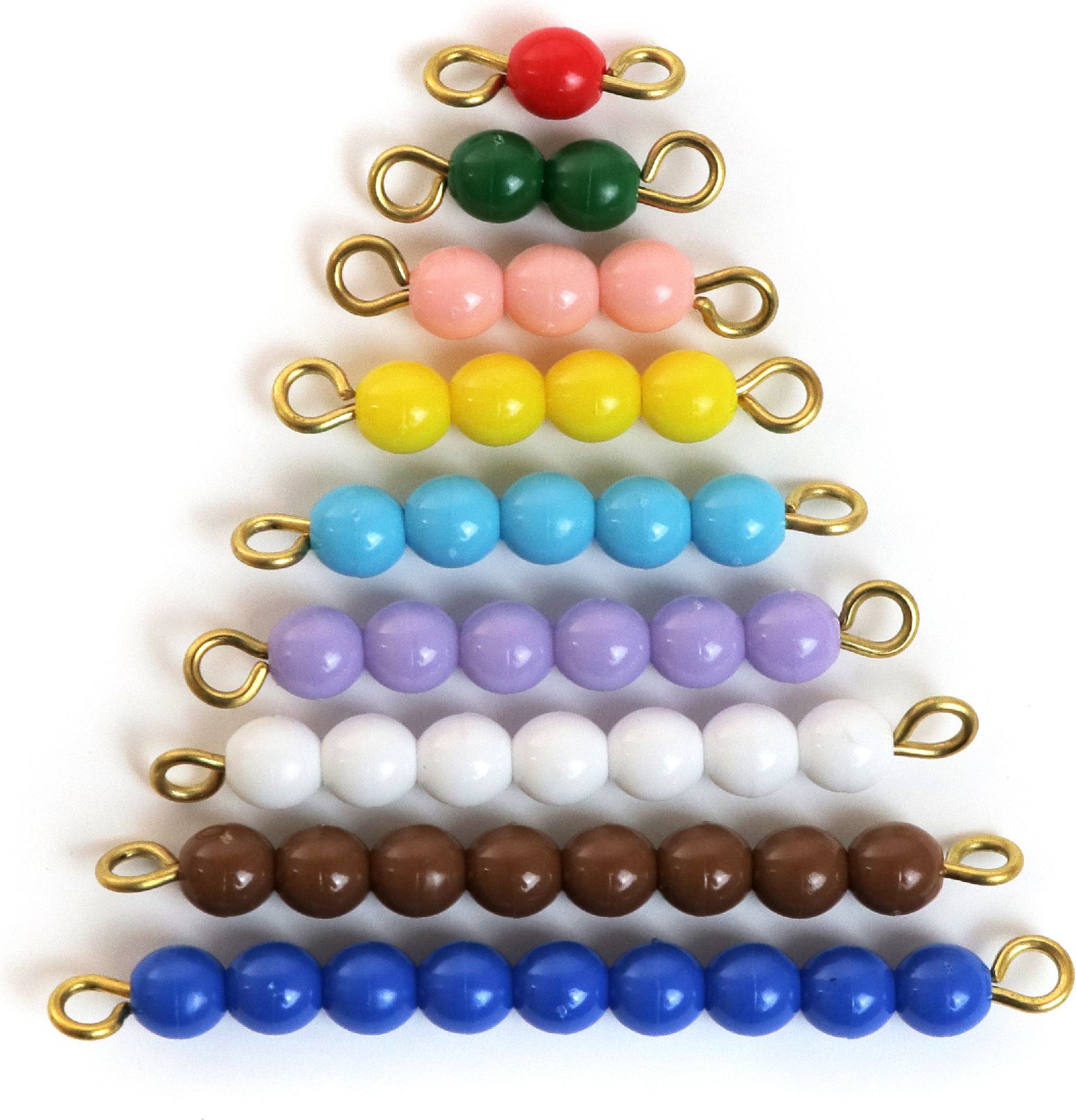 Colored Bead Stair 1-9, 1 Set - obrázek 2