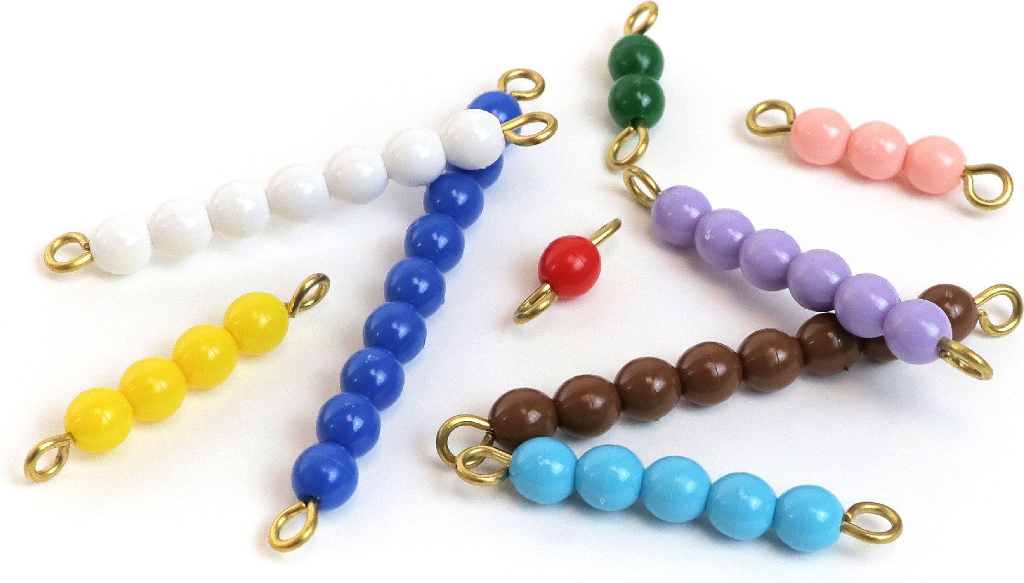 Colored Bead Stair 1-9, 1 Set - obrázek 3