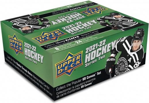 Upper Deck 2021-22 NHL Upper Deck Series Two Retail Box - hokejové karty - obrázek 1