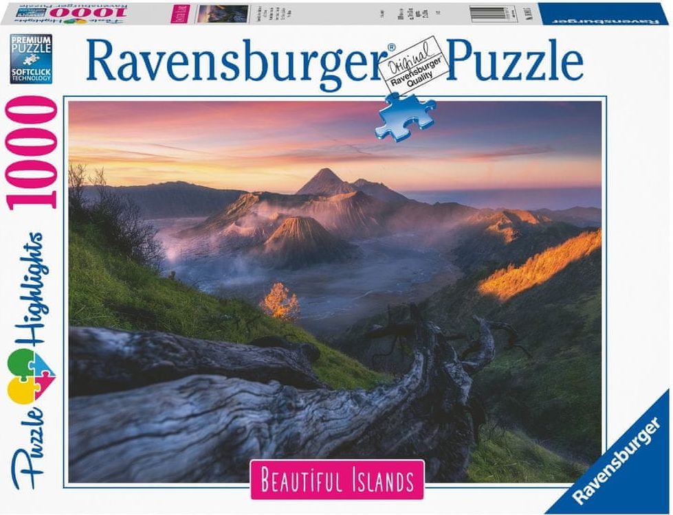 Ravensburger Nádherné ostrovy: Jáva, Bromo 1000 dílků - obrázek 1