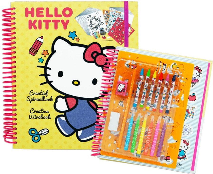 ToyCompany Kreativní zábavní sada sešit Hello Kitty - obrázek 1