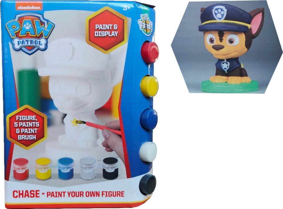 Sambro Kreativní sada Paw Patrol Chase figurka k vymalování - obrázek 1