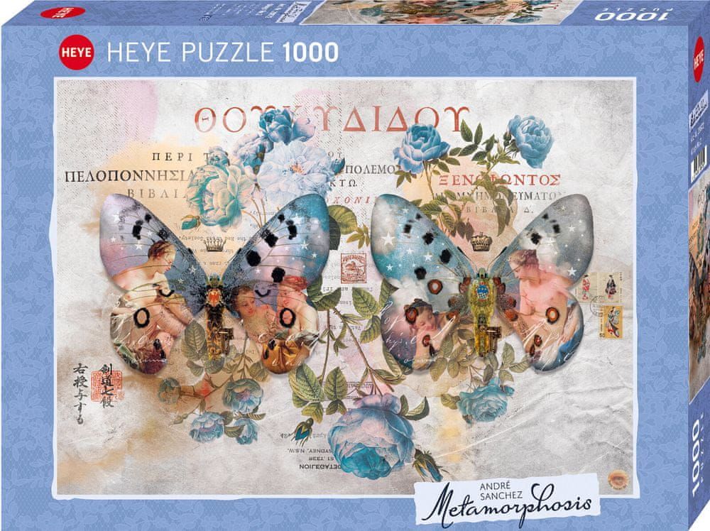 Heye Puzzle Metamorfózy - Křídla č. 2 1000 dílků - obrázek 1