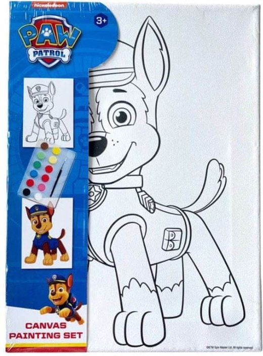 Sambro Obrázek Paw Patrol k vymalování 18x25cm DESIGN: CHASE