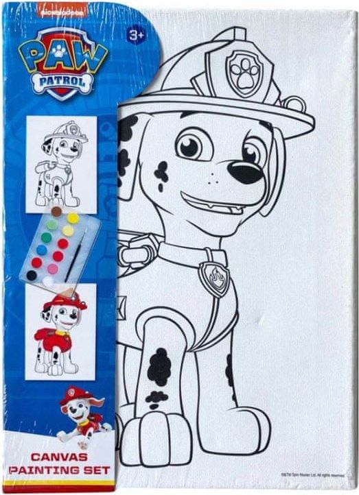 Sambro Obrázek Paw Patrol k vymalování 18x25cm DESIGN: MARSHALL - obrázek 1