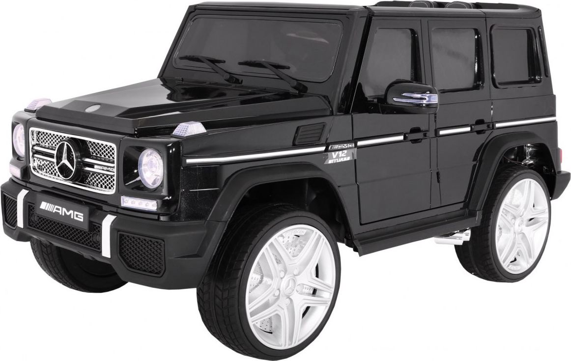 Dětské elektrické autíčko Mercedes G65, LAK - bílé - obrázek 12