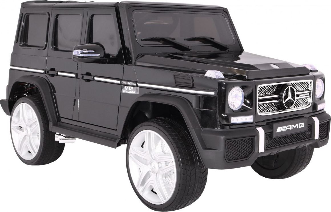 Dětské elektrické autíčko Mercedes G65, LAK - bílé - obrázek 19