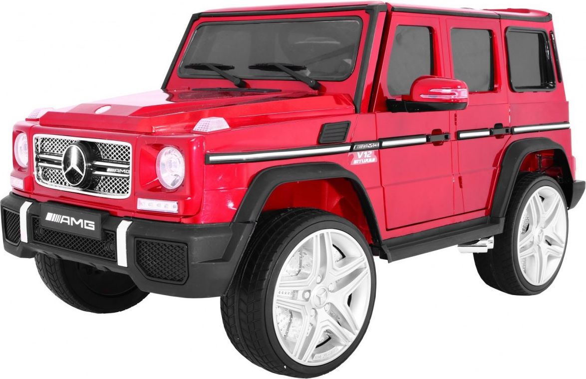 Dětské elektrické autíčko Mercedes G65, LAK - bílé - obrázek 20