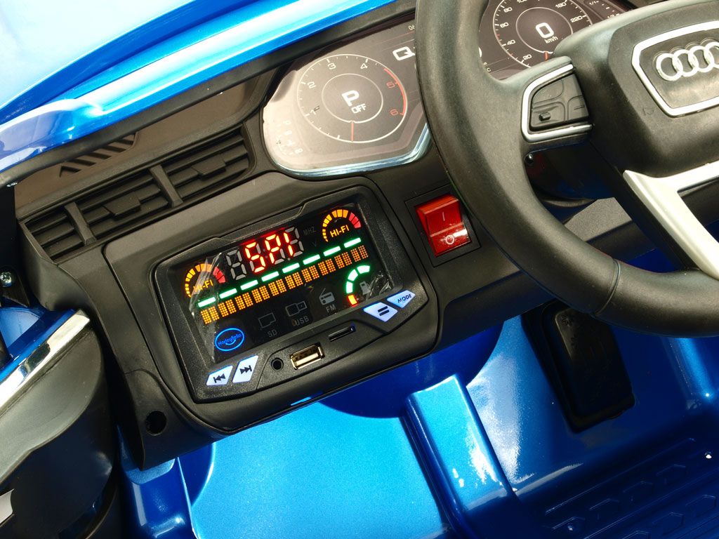 Elektrické autíčko Toyz AUDI Q7 - černé - obrázek 7