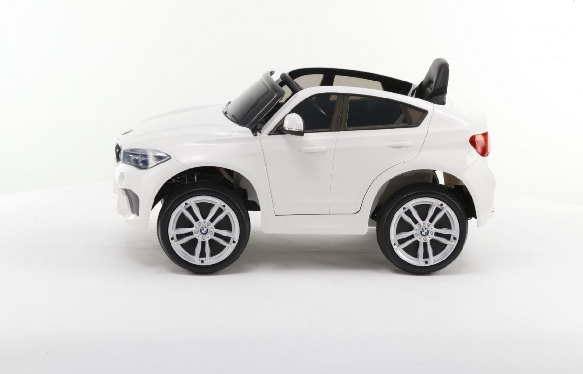 Elektrické autíčko BMW X6M - lakované černé - obrázek 6