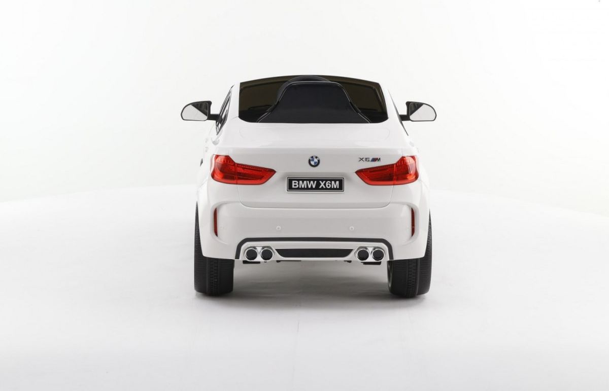 Elektrické autíčko BMW X6M - lakované černé - obrázek 7