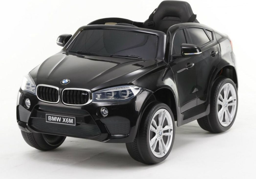Elektrické autíčko BMW X6M - lakované černé - obrázek 8