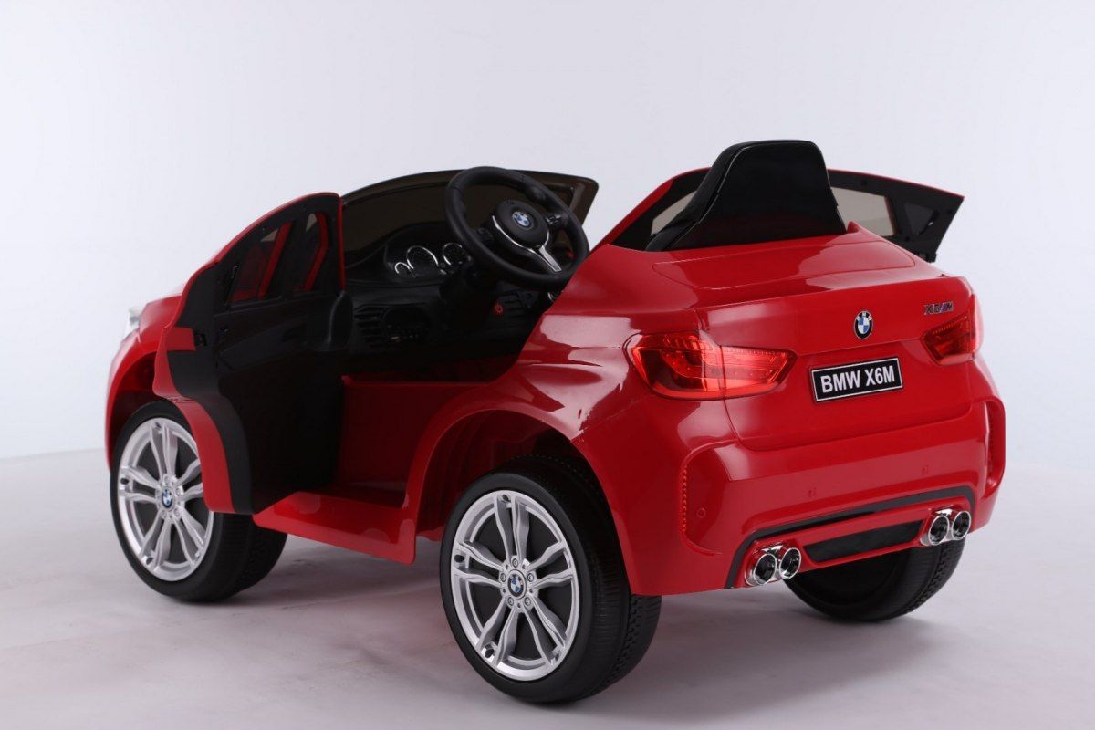 Elektrické autíčko BMW X6M - lakované černé - obrázek 15