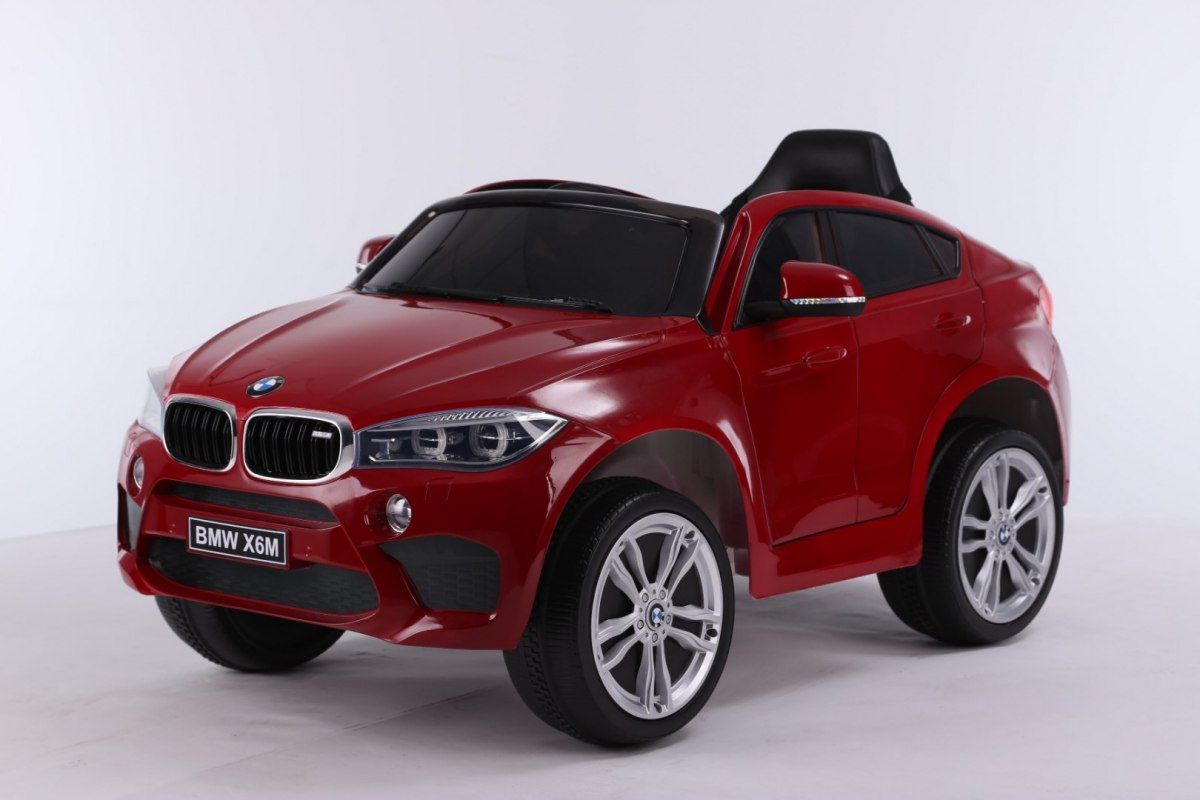 Elektrické autíčko BMW X6M - lakované černé - obrázek 19