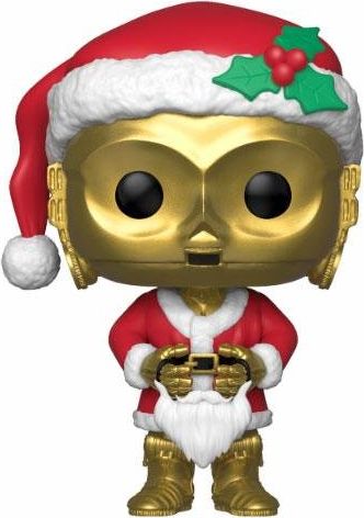 Figurka Star Wars - C-3PO Holiday Santa (Funko POP! Star Wars 276) - obrázek 1