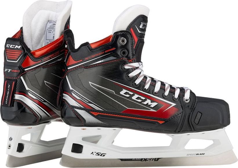 CCM Brankářské brusle CCM JetSpeed FT480 JR, Junior, 4.5, 38, D - obrázek 1